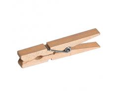 Oryx 5162005 - Pinzas para tender ropa, madera, 24 piezas
