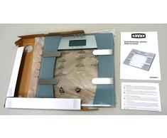Xavax 00106977 Amelie - Báscula de baño con índice de grasa corporal