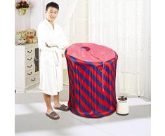 FACAI888 Inflable casa vapor habitaciones sauna caja plegable familia de motores de barril de fumigación con