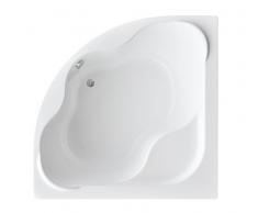 Exclusive Line® bañera esquina bañera bañera Comfort 150 x 150 cm, Comfort 150x150 cm mit Wannenträger
