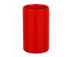 Spirella - Vaso para cepillo de dientes, color rojo