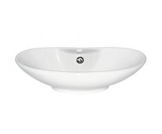 Baño de diseño cerámica sanitaria encimera de lavabo lavabo Kerra KR 139