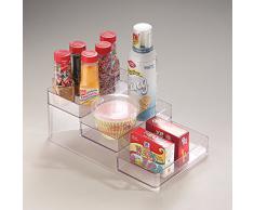 InterDesign Linus - Estante especiero, transparente