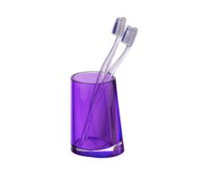 Wenko 20240100 Paradise - Vaso para cepillo de dientes, color morado