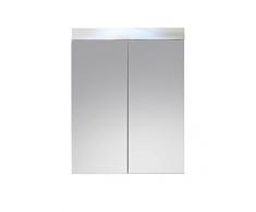 trendteam 1393-405-01 baño armario Amanda, 60 x 77 x 17 cm, en color blanco