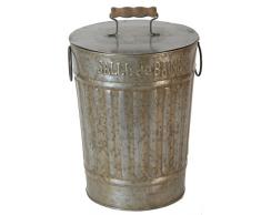 Antic Line 6538 - Papelera para cuarto de baño (20 x 26 cm), diseño vintage francés