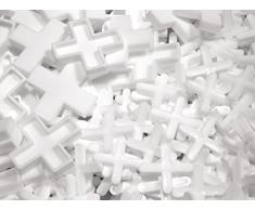 NFT separadores para azulejos (2 mm de plástico bañera; Bulk Tub aprox 2000 pcs código; CR 20-bk