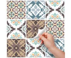 25 azulejos 20x20 cm - PS00038 Pegatinas de PVC para los azulejos para baño y cocina Stickers design - Collage 70 años