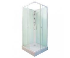 Aqua Plus sachcabnhmx Minea 80/80 de cabina de ducha no Hydro verde D 'agua