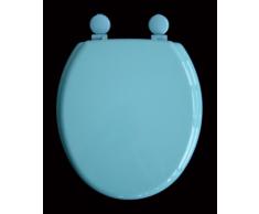 ADOB - Asiento con tapa para inodoro, color azul