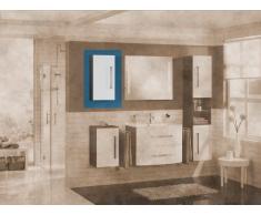 35 x 68 cm Armario Lugano/como color (frontal): Blanco, color (estructura): pino Antracita, orientación: Puerta Bisagra Izquierda