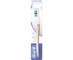 Oral-B - Cepillo de dientes 123 Classic 35 - 3 unidades