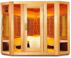Grupo Contact - Sauna infrarrojos, acristalada 5 lados