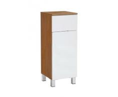 Premier Housewares - Armario alto para baño, color blanco