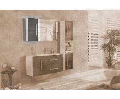 Armario de Lugano/Como color (front): pino antracita, color (estructura): blanco brillante