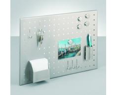 Zeller 11125 - Pizarra magnética para notas con accesorios (50 x 35 cm)