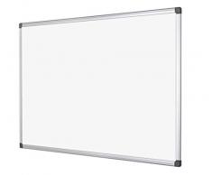 Bi-Office Maya - Pizarra blanca magnética con marco de aluminio, 600 x 450 mm