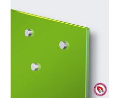 Eurographics MB-GREEN3080 - Pizarra magnética (vidrio, se incluyen rotulador e imanes), color verde
