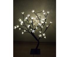 Spetebo - Árbol con iluminación led (50 cm, 48 ledes, luz blanca cálida)