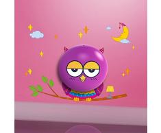 Hipkid – Luz nocturna LED búho Touch Repetición de pared Decoración para Habitación Infantil