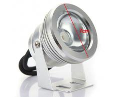 SODIAL(R) 10W RGB LED Impermeable exterior de inundacion de luz 16 que cambia la lampara de la luz del punto de 12V