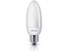 Philips Softone Bombilla de vela de bajo consumo 8718291143727 - Lámpara (12 W, 52 W, Vela, A, 220 - 240, 80 mA)