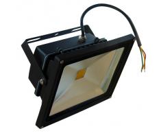 LEDVero - Foco LED (30 W), color negro
