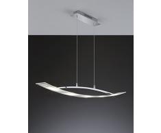 Trio Lifestyle Teano - Lámpara colgante para interior, SMD, LED, 5 x 3,8 W (incluida), 5 x 400 lm, 3000 K, color cromo