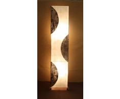 Lámpara de pie asiatica Opak (LA12-19), Decoración luminosa de diseño Bali