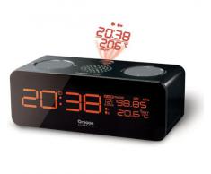 Oregon Scientific RRM320P - Reloj con radio FM y proyección, negro