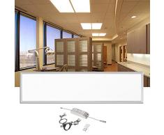 LE Panel LED 36W, equivalente fluorescente 80W, 2700lm, blanco neutro, 4000K, 1195*295mm, luz de techo