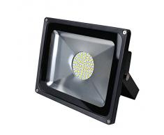 Luz 50W SMD Foco LED Proyector de exterior - Blanco cálido