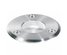 Fabas 6609-02-514 - Foco empotrable para suelo (acero inoxidable, diámetro: 68 mm, IP65)