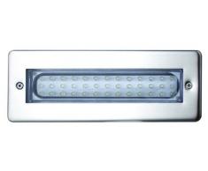 Leyton Lighting Enzo - Luz blanca, IP65, LED, empotrada, 3,2 W