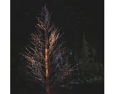 Arbol de Navidad 150cms Luz multicolor con ramas iluminadas