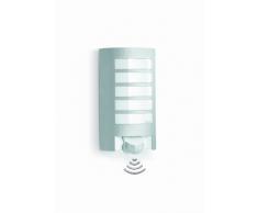 Steinel L 12 657711 - Lámpara sensor de exterior con 180° detector de movimiento y max. 10 m alcance, aplique de exterior con potencia de máx. 60 vatios, iluminación con cubierta de aluminio