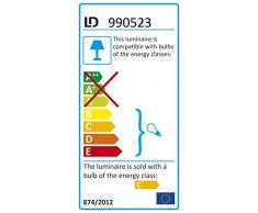 Paul Neuhaus 50192-17 Jofe - Lámpara de techo con 5 luces (cromo, incluye 5 bombillas halógenas G9 140 W, 230 V, 86,6 x 19,2 x 10,6 cm), color plateado