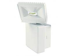 Uso en interiores Led Theben 1020771 102FL 8 W/foco ajustable al aire libre blanco