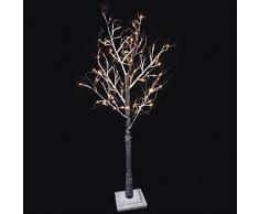 Árbol de Invierno LED de 1,5m apto para exteriores de luz cálida. Consta de 72 leds. Consume solo 3,6W.