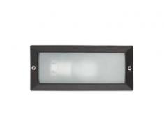 Faro LISO 71491 foco empotrable - (1L, E27, 40W), Negro, Exterior