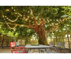 Lealight - Guirnalda de bombillas (B22, 10 bombillas LED multicolor y reemplazables)