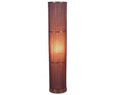 Naeve Leuchten 2000414 - Lámpara de pie, madera, color marrón