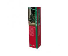 Konstsmide 3511-100 - Árbol de Navidad con guirnalda de luces (45 cm, 16 diodos de blanco cálido, funciona con 3 pilas AAA de 1,5 V)