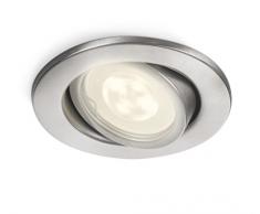 Philips myGarden Fresco - iluminación al aire libre (Mancha, Acero inoxidable, LED, 5 W)
