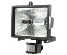 HQ - Proyector halógeno de exterior (incluye detector de movimiento, importado de Alemania)