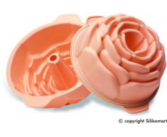 Silikomart 193799 - Molde para horno, forma de rosa