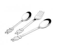 Zilverstad 1016881 - Cubiertos infantiles, 3 piezas, de miffy (B90)