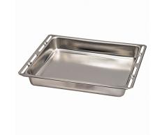 Xavax 00111505 - Bandeja de horno (Rectangular, Plata, Acero inoxidable)