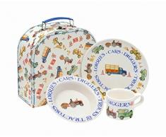 Emma Bridgewater - Vajilla infantil de melamina (en estuche de transporte)