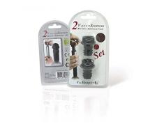Vin Bouquet FIC 003 AC - Set de dos tapones para la bomba de vacio de vino